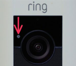 how to reset my ring floodlight camera - status light